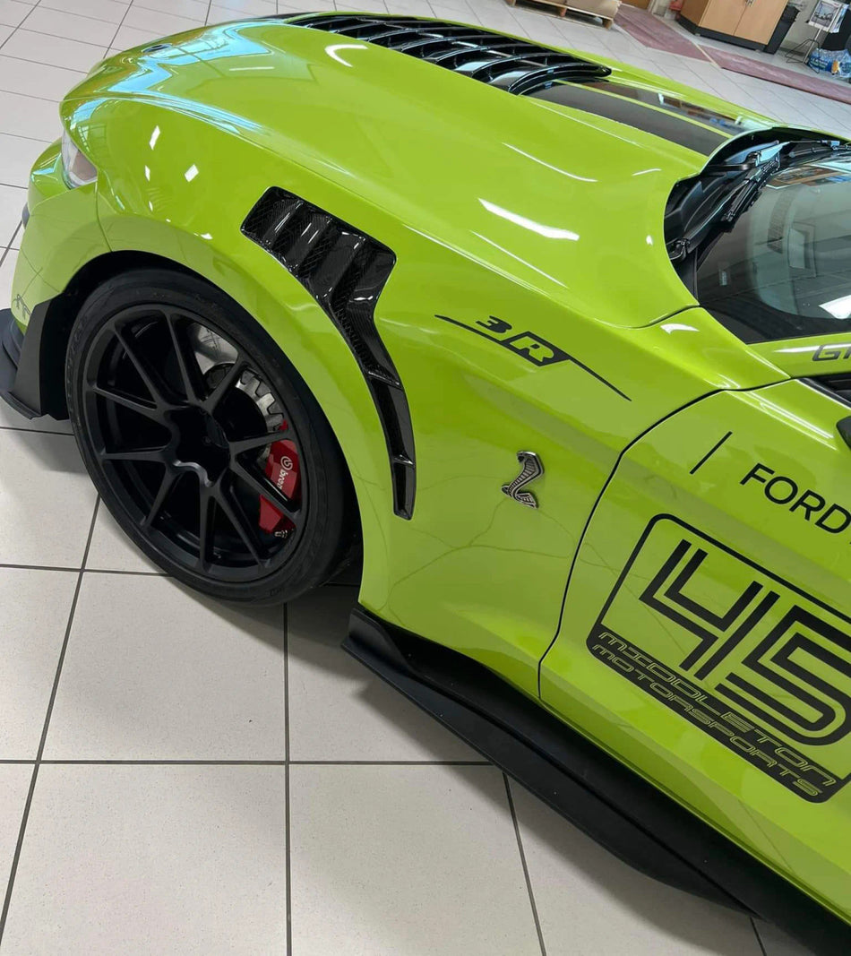 Anderson Composites Type-TPF Carbon Fiber Fenders Pair (2020-2023 Mustang Shelby GT500) AC-FF20FDMU500-TPF