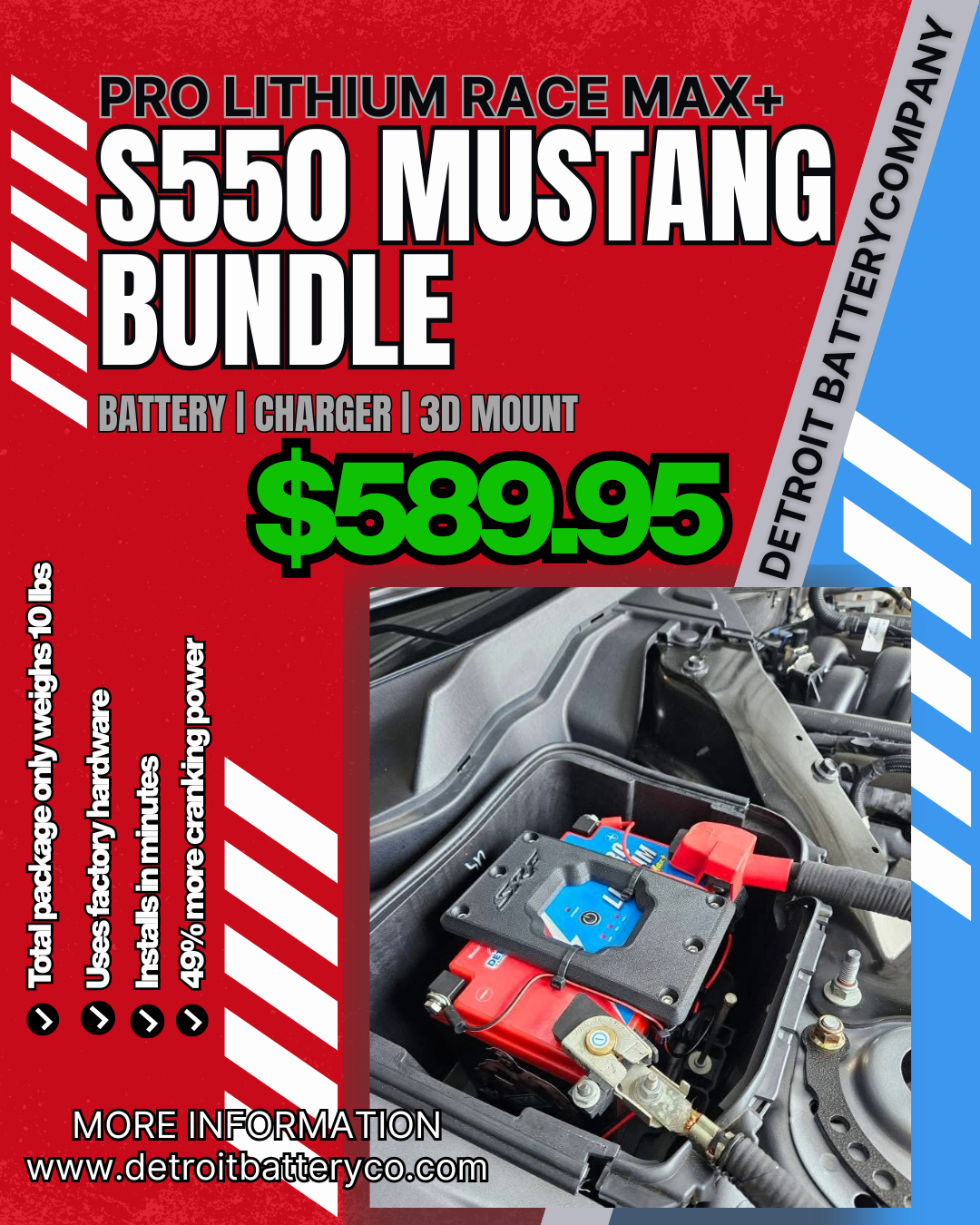 Race Max+ S550 Mustang Bundle