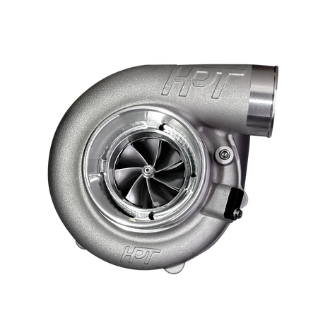 HPT F2 6264 Turbocharger T3 Inlet V-Band Outlet 0.82 A/R Stainless Steel F2-6264-82T3S