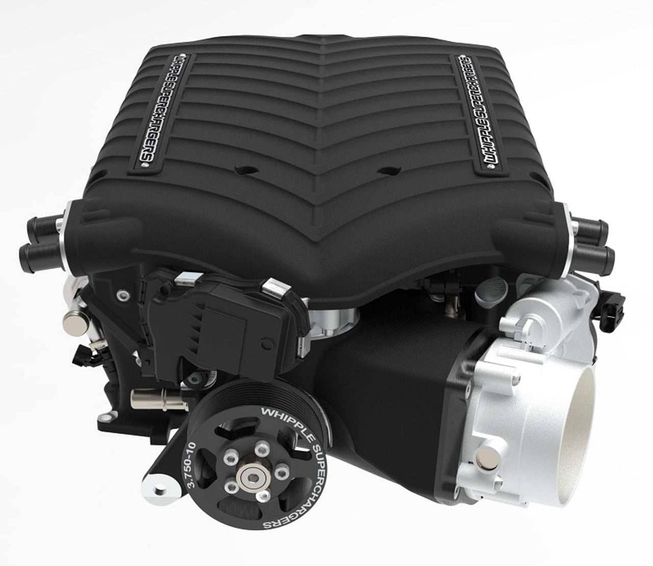 Whipple Superchargers Stage 2 Competition Kit 3.8L W235RF Black (2018 - 2024 Trackhawk / Durango Hellcat) WK-3510-S2-38-NFT