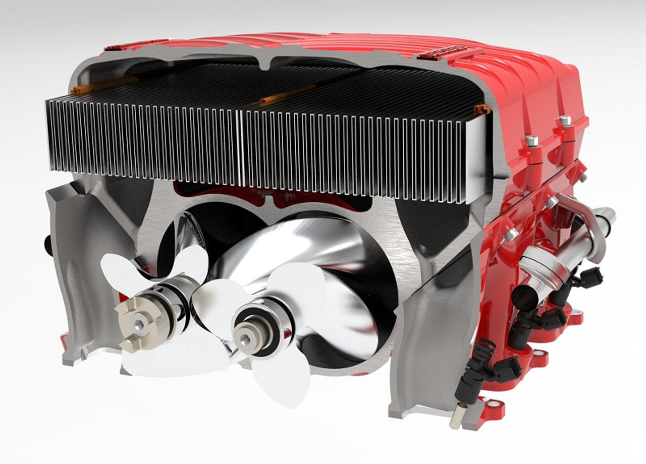 Whipple Superchargers Stage 1 Upgrade Kit 3.0L Gen 5X (2018 - 2025 Trackhawk / Durango Hellcat) WK-3510-S1-30
