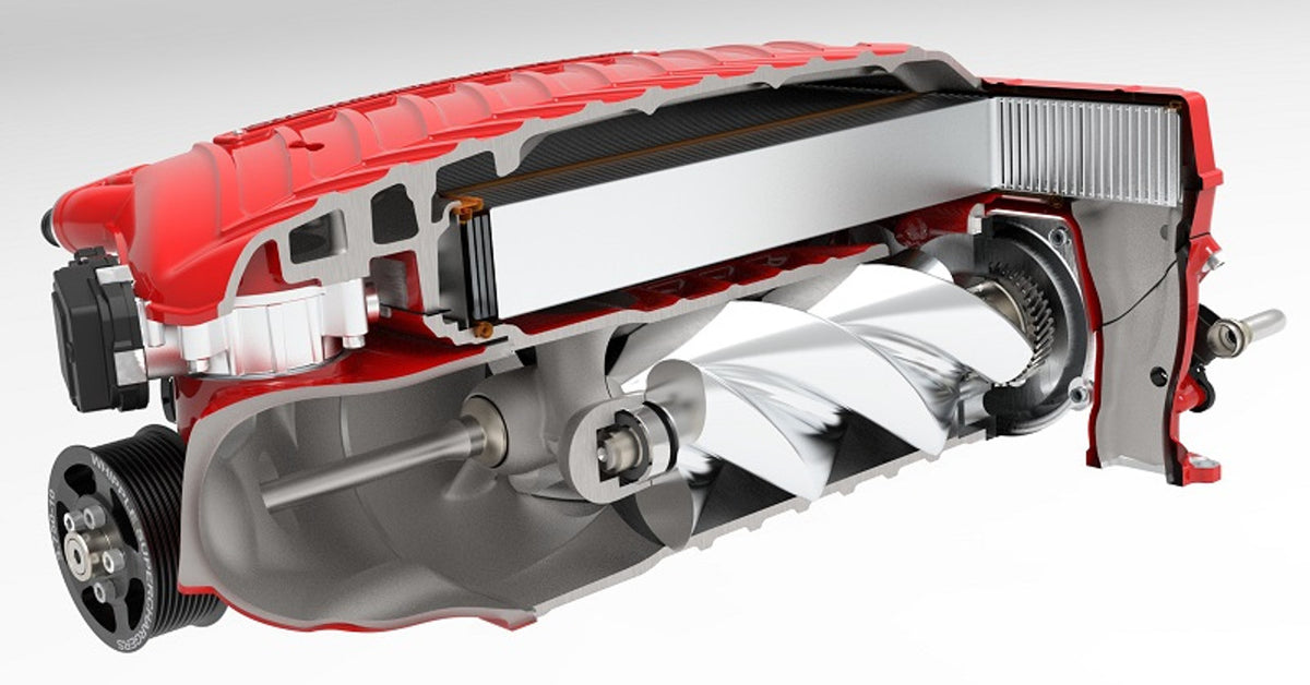 Whipple Superchargers Stage 2 Upgrade Kit 3.0L Gen 5X (2018 - 2025 Trackhawk / Durango Hellcat) WK-3510-S2-30