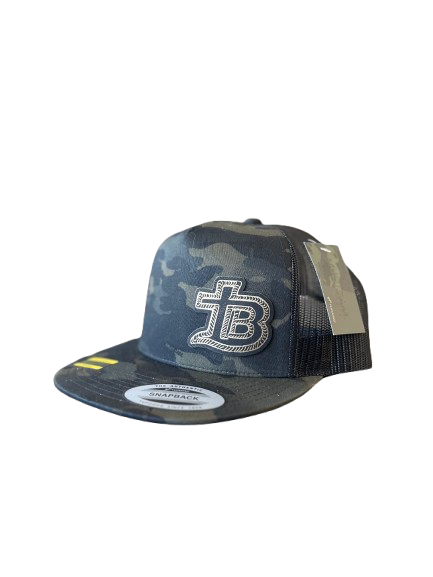 Black Multi Camo SnapBack