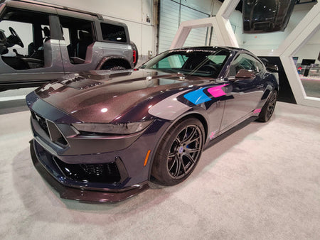 Anderson Composites Double Sided Type-OE Carbon Fiber Hood (2024-2025 Mustang) AC-HD24FDMU-OE-DS