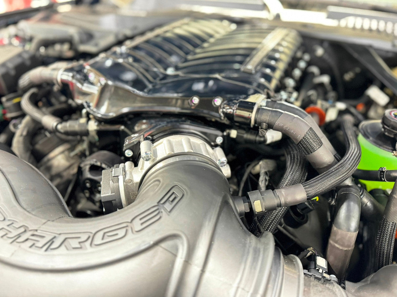 Whipple Supercharger Stage 1 Complete Kit w/ Powertrain Warranty Gen 6 3.0L (2024 - 2025 Mustang GT / Dark Horse) WK-2640-S1-30-W