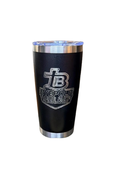 Black/Stainless "ByePolr" Tumbler