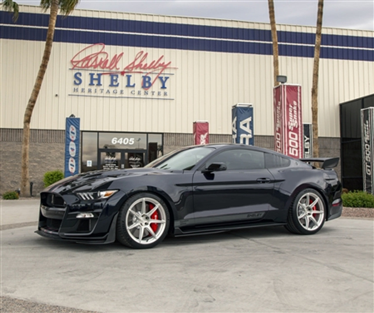 Shelby American Carroll Shelby GT500 Signature Wheel - Brushed (2016 - 2022 GT500) KL17-BR-GT500