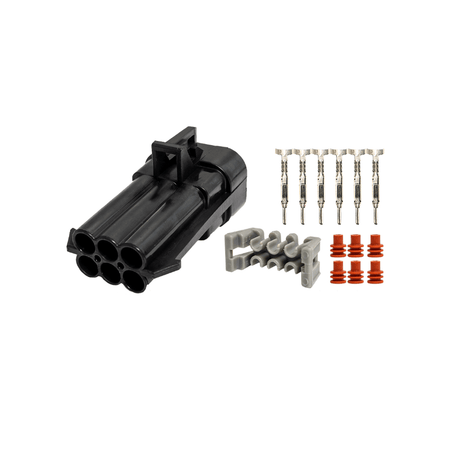 FuelTech LS550 V-8 6-Way Connector Kit - 5011100386