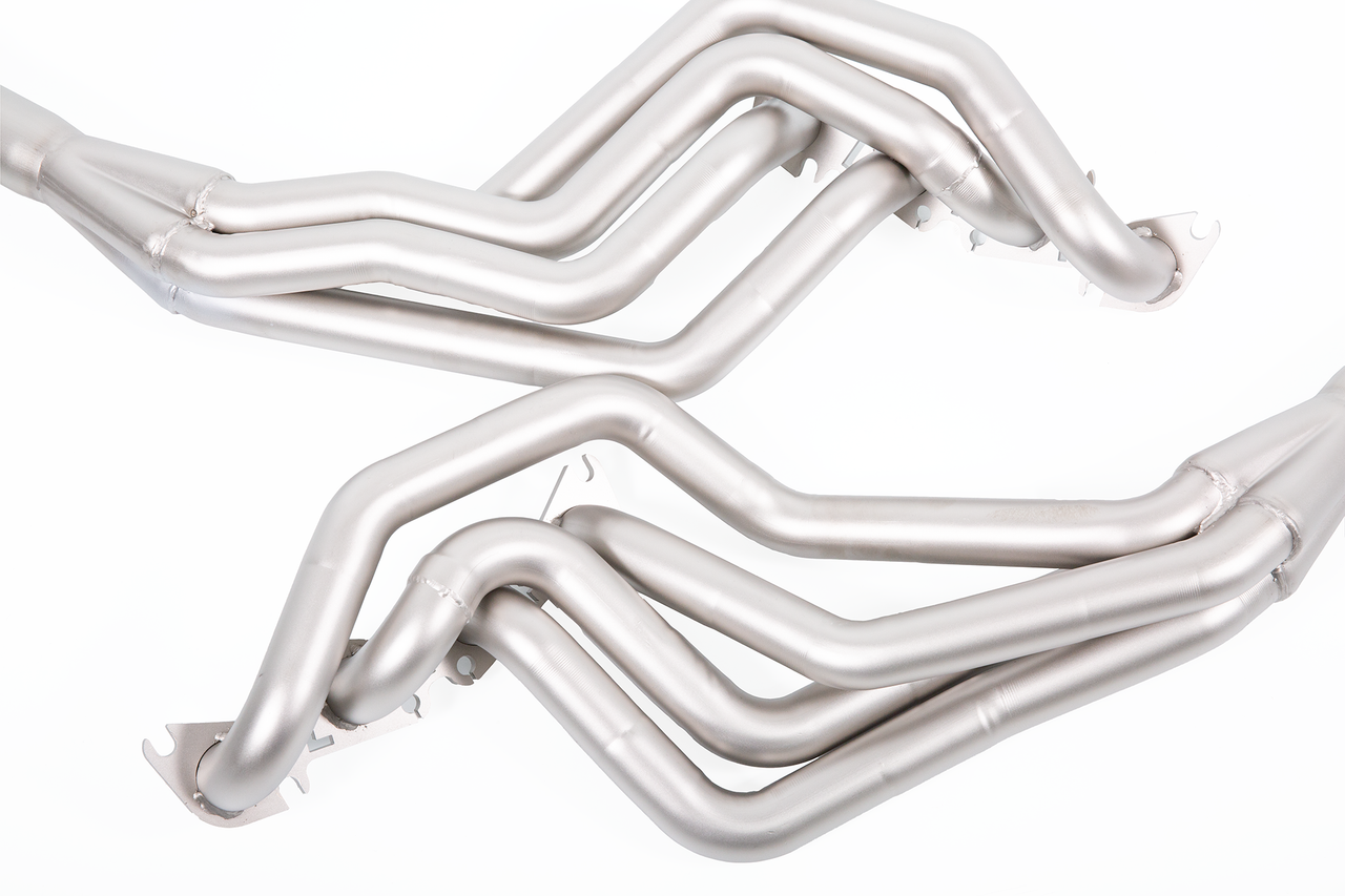 LTH 1-3/4" Long Tube Headers & Connection Pipes ECOf Catted Titan Finish (2016-2020 Shelby GT350) FDLH00034T