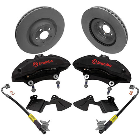 Ford Racing Performance Pack 6-Piston Front Brake Kit (2015-2023 Mustang GT/EcoBoost) M-2300-V