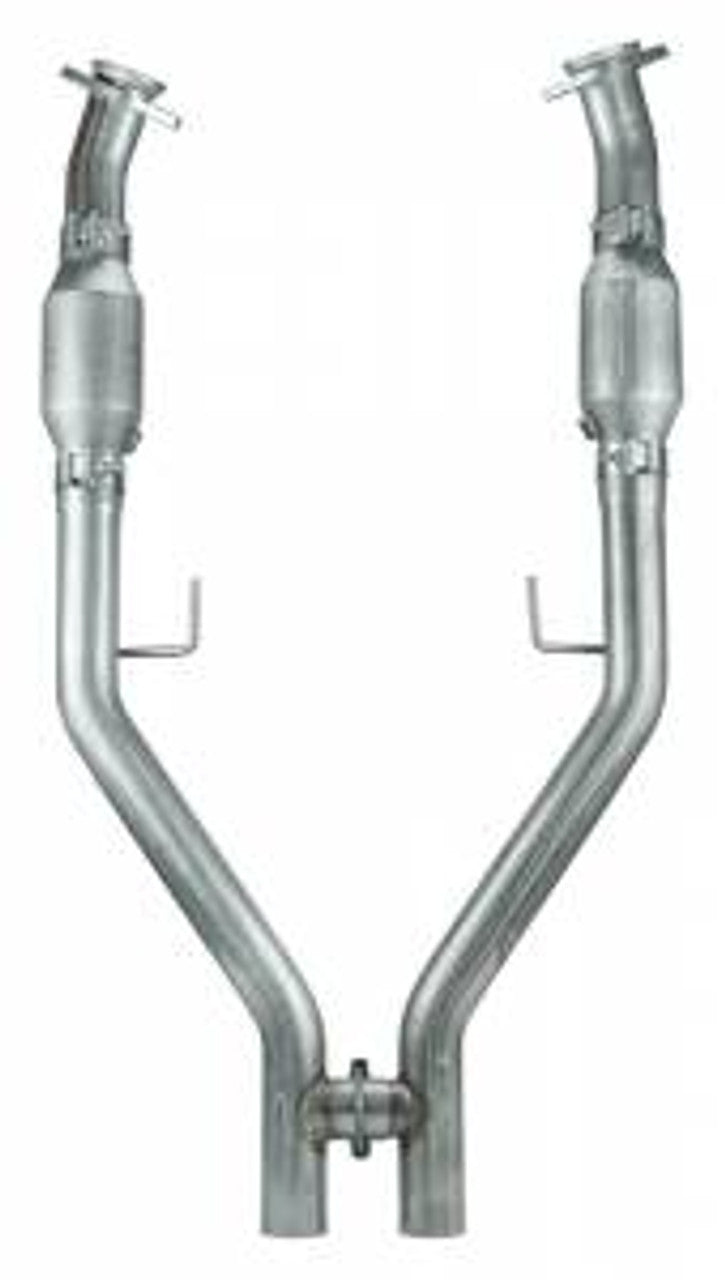 Pypes H-Pipe w/ High Flow Catalytic Converters EPA Compliant (2005 - 2010 Mustang) HFM55E