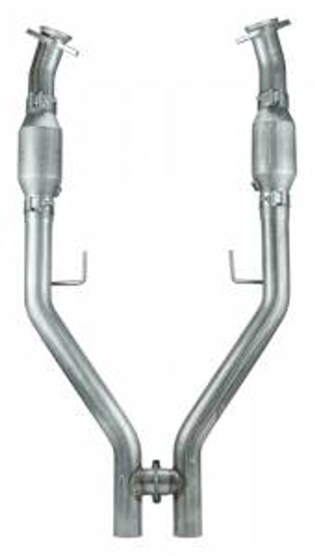 Pypes H-Pipe w/ High Flow Catalytic Converters EPA Compliant (2005 - 2010 Mustang) HFM55E