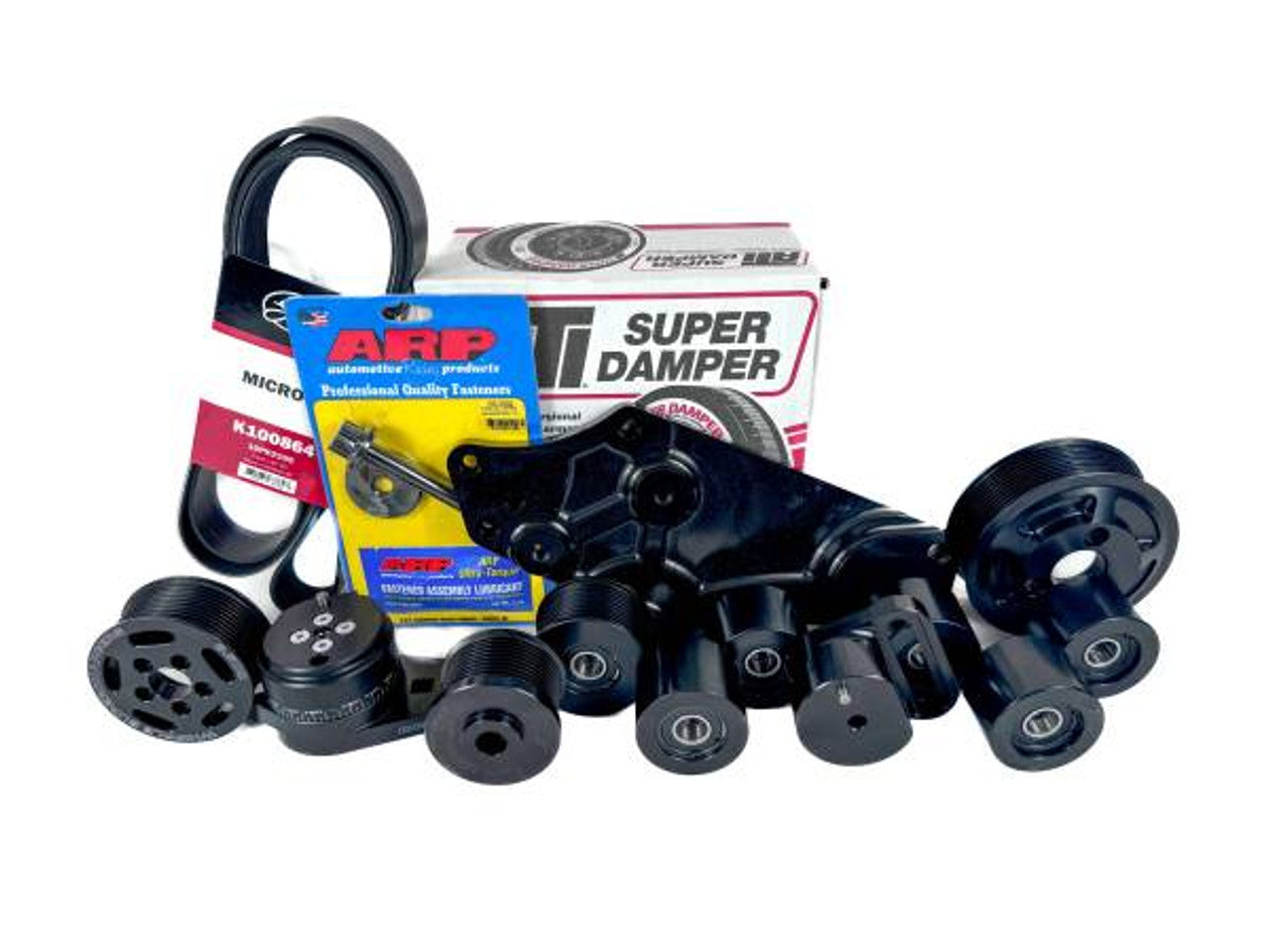 Whipple Superchargers 10 Rib Race Belt System (2024 - 2026 Mustang) WB-COY10-24