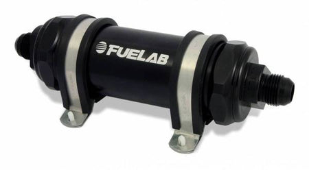 6AN 10-Micron Long In-Line Fuel Filter - 82801