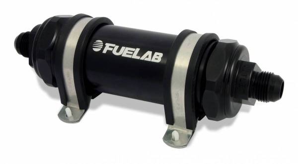 8AN 6-Micron Long In-Line Fuel Filter - 82832