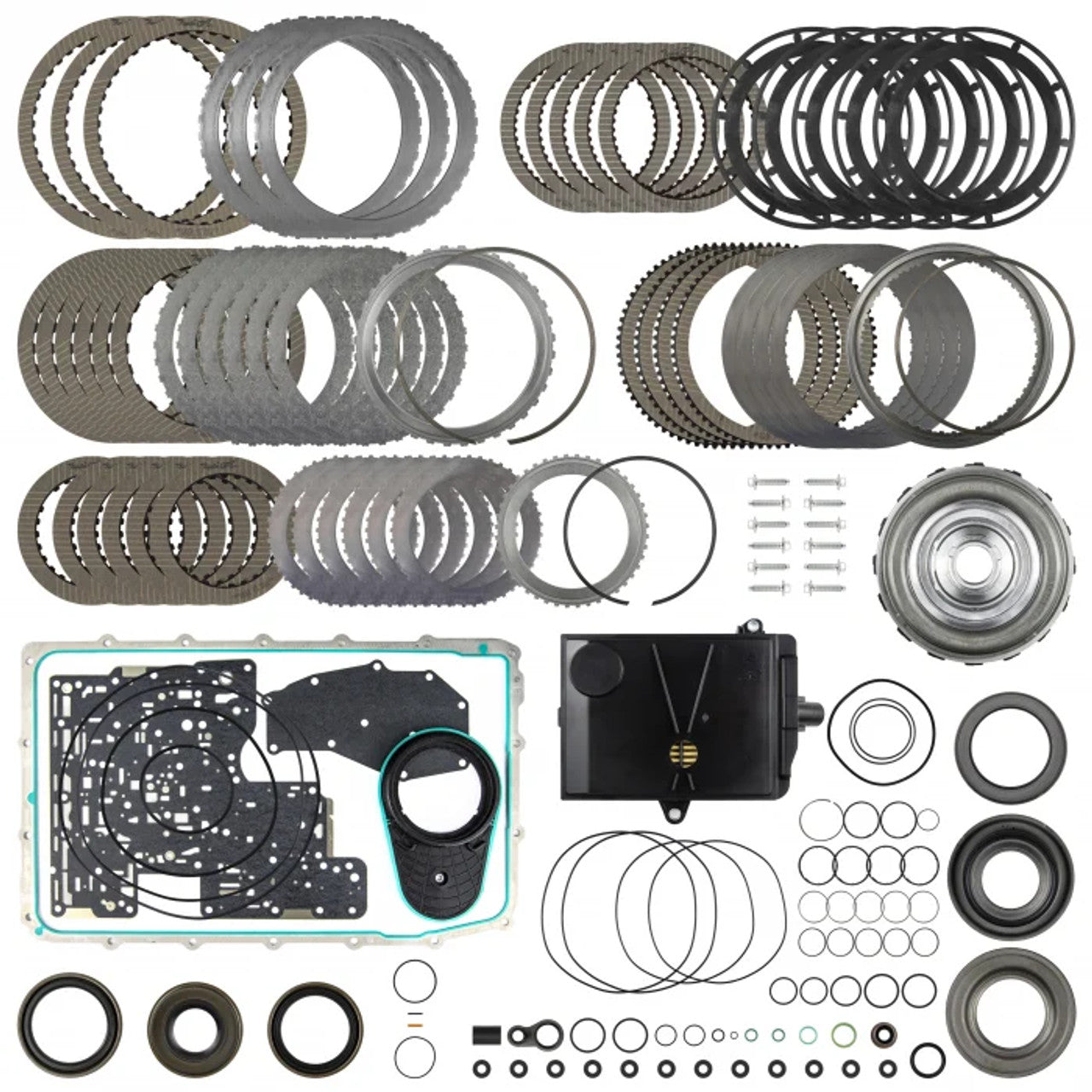 Suncoast Category 2 10R80 Rebuild Kit w/ Extra Capacity E and F Clutch Packs (2018-2025 Mustang/F-150) SC-10R80-CAT2