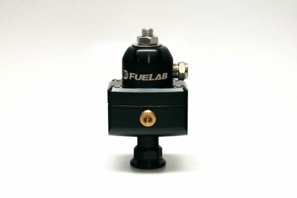 Mini Fuel Pressure Regulator 6AN Inlet / (2) 6AN Outlets/ Large Seat / 10-25 PSI PSI - 57503