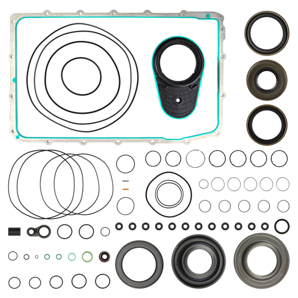 Suncoast 10R80 Overhaul Kit and Filter w/ Pistons (2018 - 2025 Mustang / F150) SC-10R80-OHK-WP