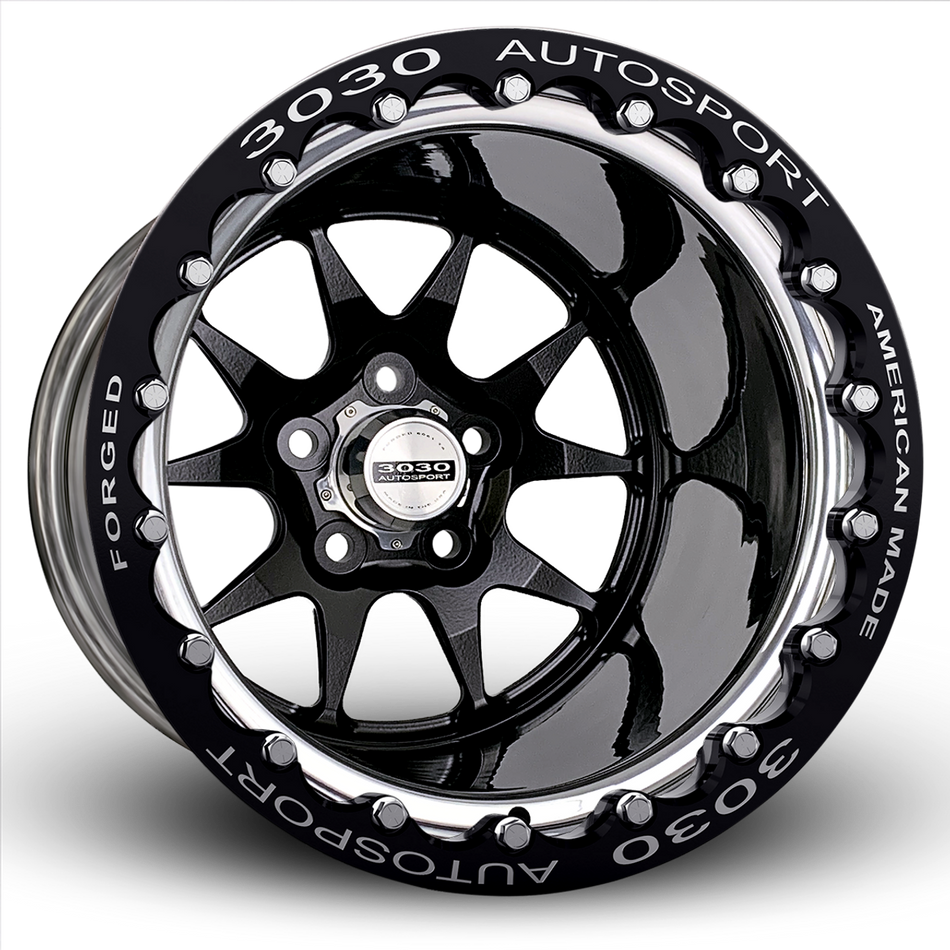 3030 Autosport Mach 10 Rear 15x12 DBL Wheel