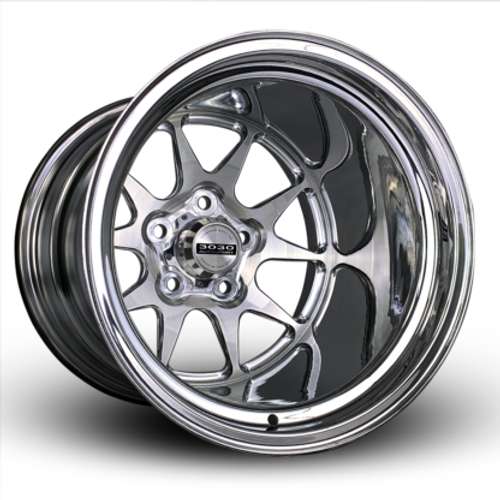 3030 Autosport Mach 10 18x5 & 17x10 Drag Pack (2015-2023 Mustang / 2024 Mustang)