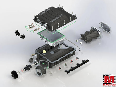 Magnuson TVS2650 Magnum Supercharger System (2012-2015 Camaro ZL1 LSA/2009-2014 CTSV LSA) 01-26-62-158-BL