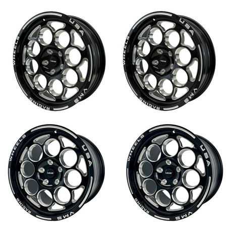 VMS Front & Rear Modulo Drag Wheel Set (2005-2023 Mustang / 2024 Mustang)