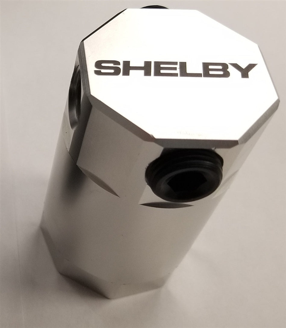 Shelby American Shelby Oil Separator (Universal) - Satin (2005 - 2020 Mustang) OILSEPARATOR