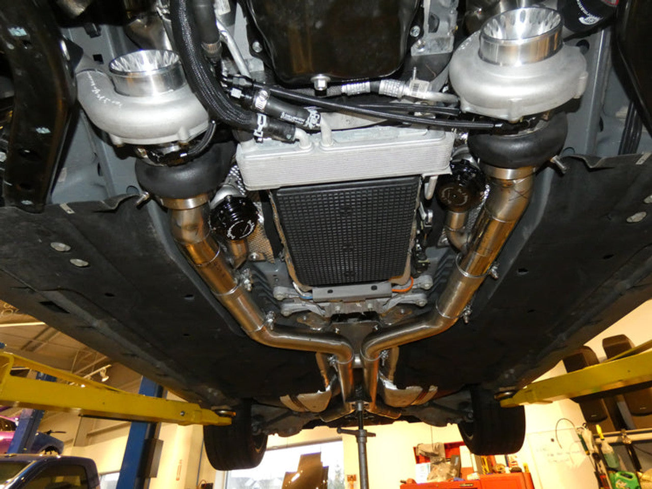 On 3 Performance Mid Mount Twin Turbo System 2nd Gen (2024 - 2025 Mustang GT) S650