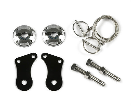Shelby American Billet Hood Pins - Black (2005 - 2014 Shelby GT / 2006 - 2007 Shelby GT-H / 2006 - 2007 GT500) P5R3Z-6316892