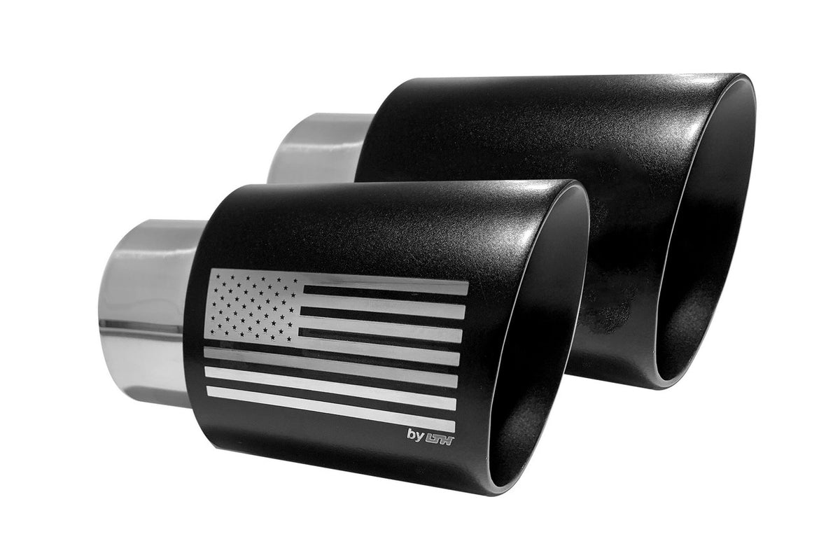 LTH 2.75" Full Catback Exhaust TruDual Patriot Series Tips (2018-2023 Mustang GT) FDCB00006LP