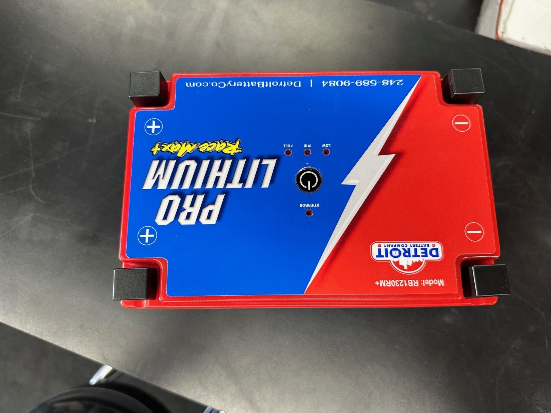 Pro Lithium Race Max+ Battery