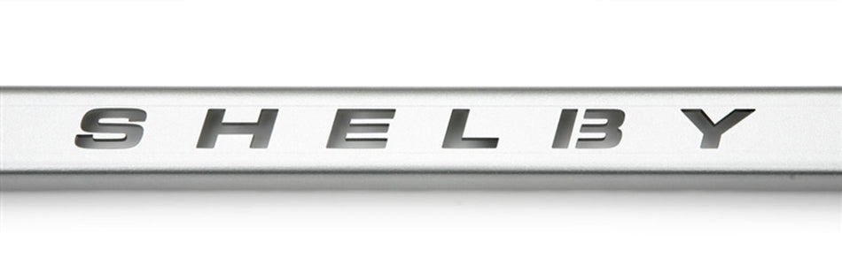 Shelby American Rear Shock Tower Brace - Silver (2005 - 2014 Mustang / 2007 - 2017 GT500) S5M-20201-U