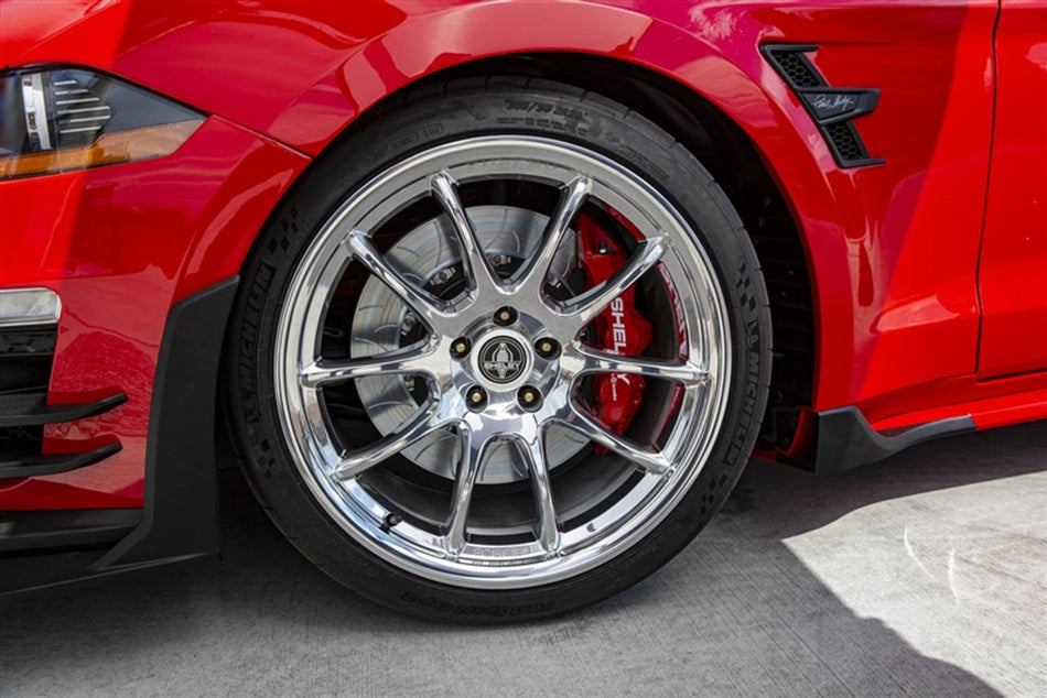 Shelby American Carroll Shelby Signature Wheel - Polished 20x9.5 (2005 - 2025 Mustangs) SA01-20955F37-P