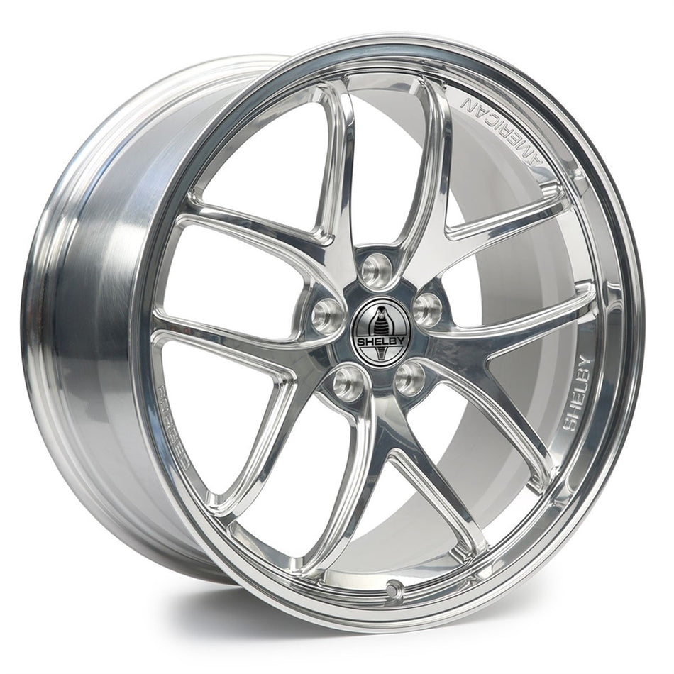 Shelby American 50th Anniversary Super Snake Bright Powder Coat Finish Wheel - 20x11 (2005 - 2025 Mustang) SS110P
