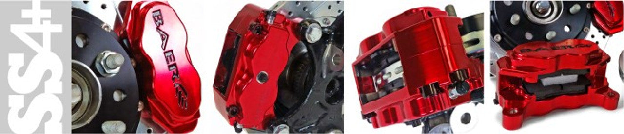 Baer SS4 Deep Stage Rear Brake Kit 2.0 Drag Race (2015 - 2023 Mustang) 4262718