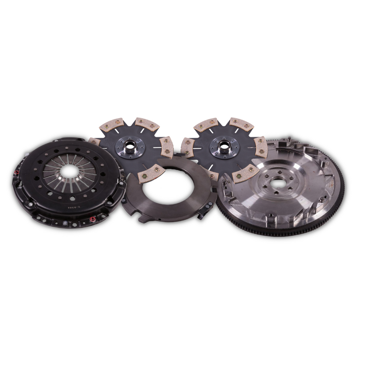 Vengeance Stage 3 Six Puck Clutch w/ Billet Flywheel 23 Spline (2018-2023 Mustang GT / 2021-2023 Mach 1) DM3-07-06
