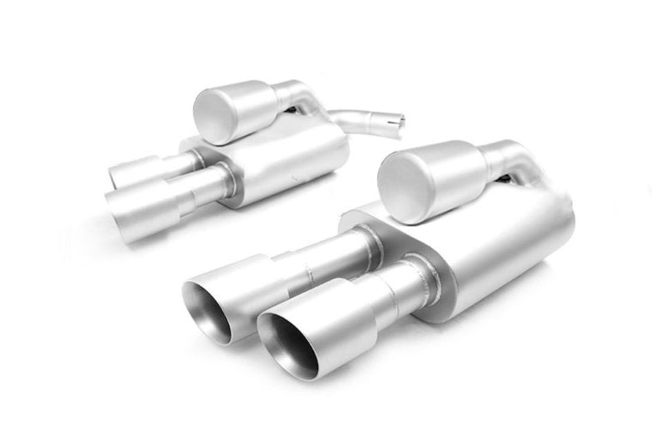 LTH Scorpion 2.75" Axle Back Exhaust Factory Bolt In Polished Tips (2018-2023 Mustang) FDAB00008P