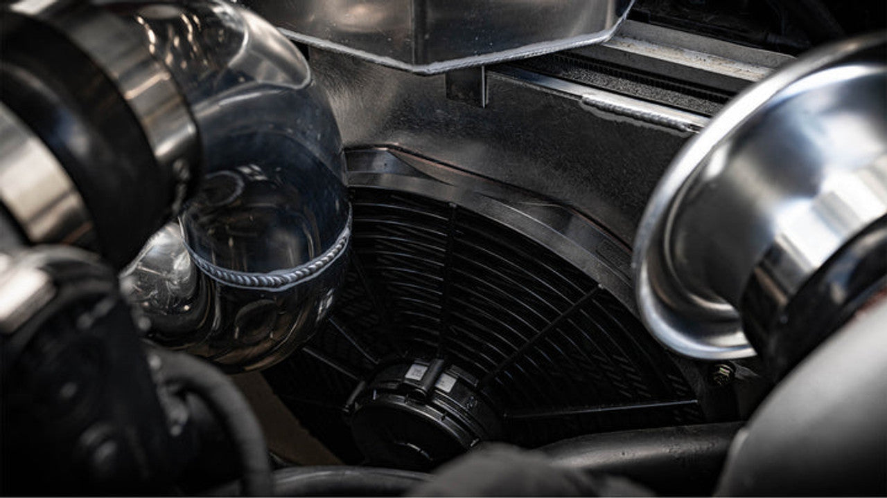 AldoWelds Race Top Mount Twin Turbo Kit (2015-2023 Mustang)