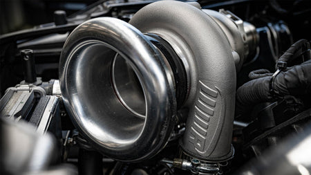 AldoWelds Race Top Mount Twin Turbo Kit (2015-2023 Mustang)