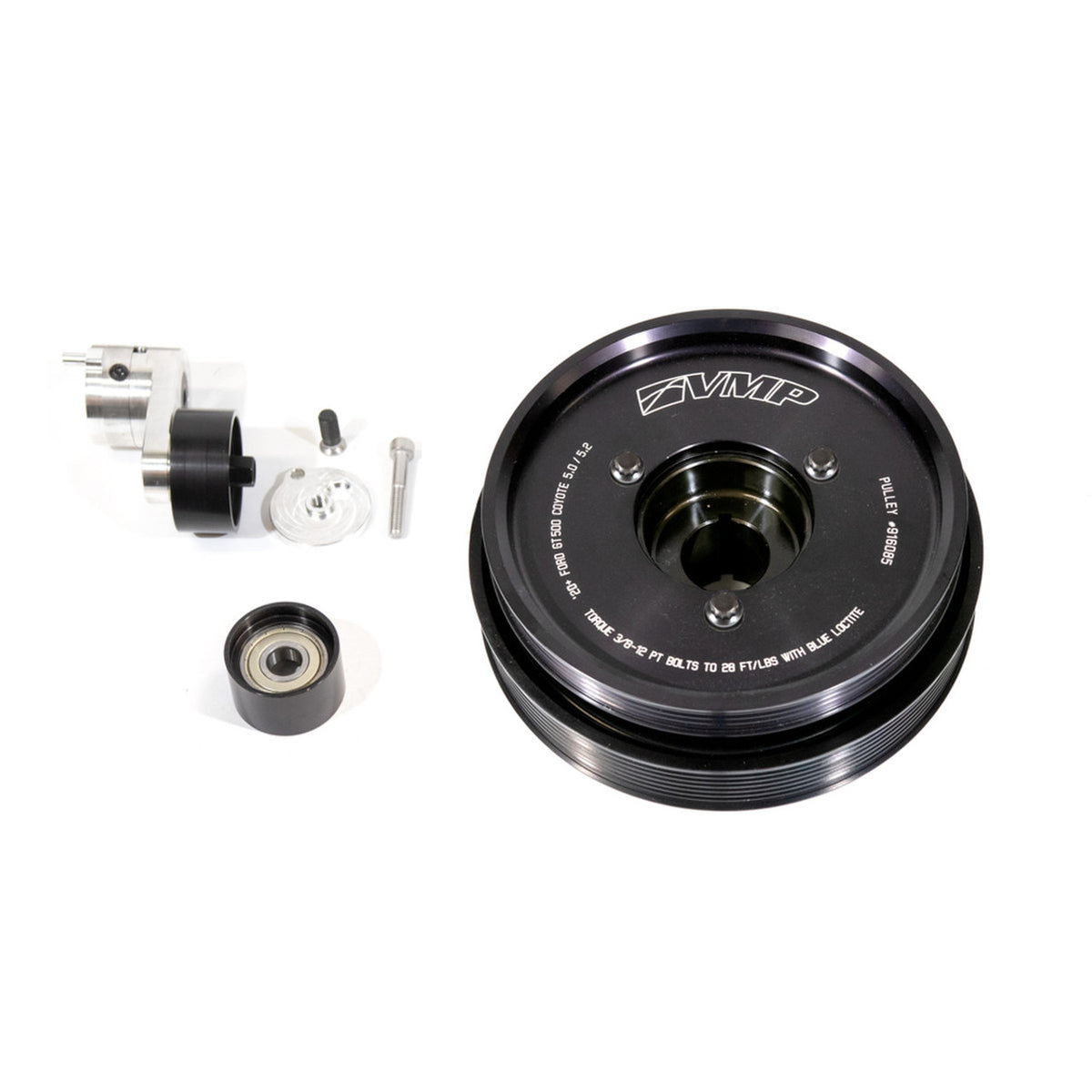 VMP 10% Overdrive 8-Rib Balancer Kit (2020-2023 Mustang Shelby GT500) VMP-10OD52KIT