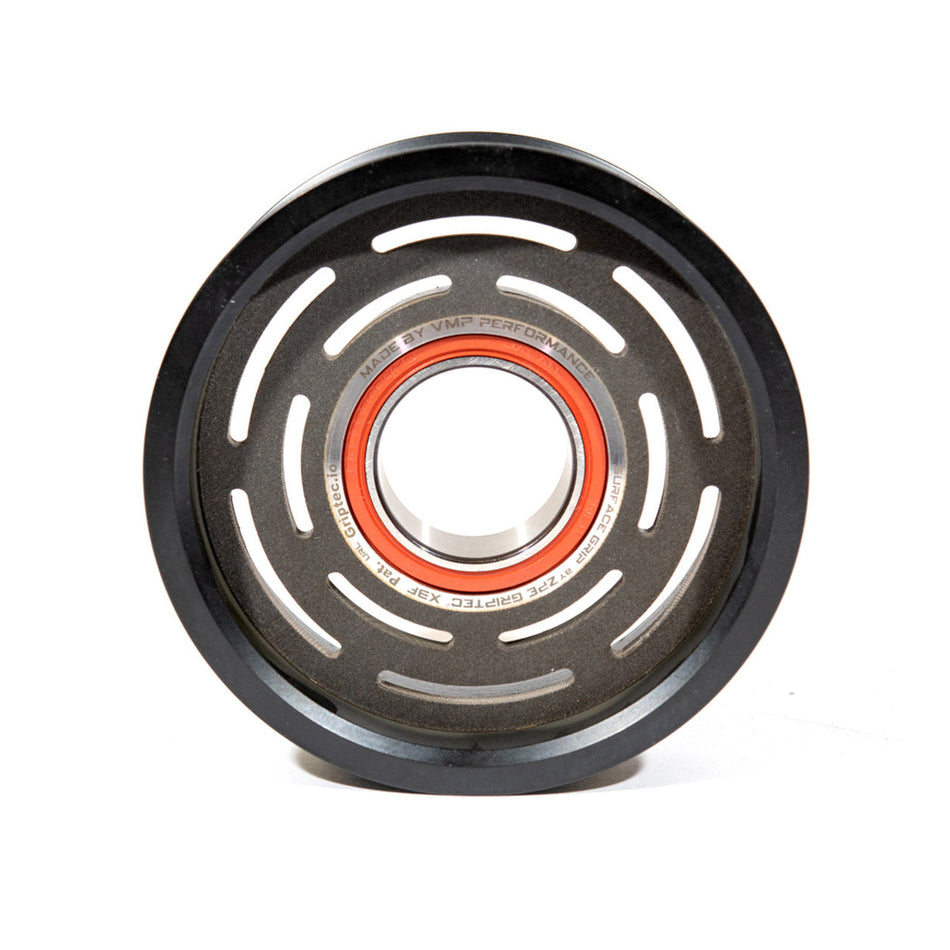 VMP 10 Rib AC Clutch Pulley w/Griptec (2018-2023 Mustang GT / Shelby GT500) VMP-AC-M18-10
