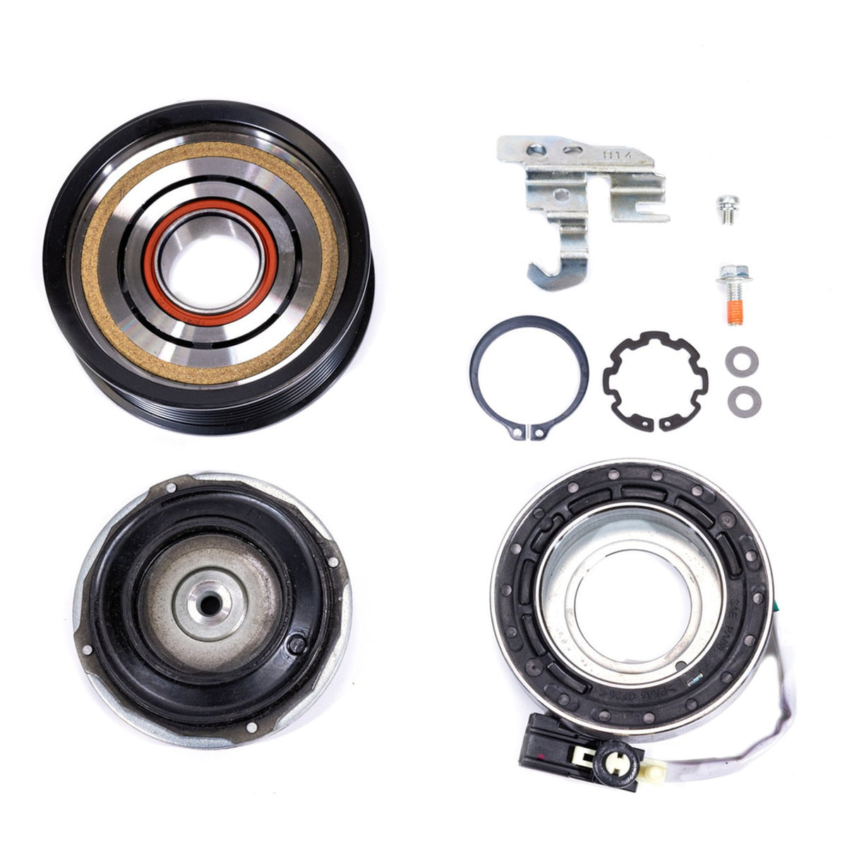 VMP 8 Rib AC Clutch Pulley (2018 - 2023 Mustang GT) VMP-AC-M18-8