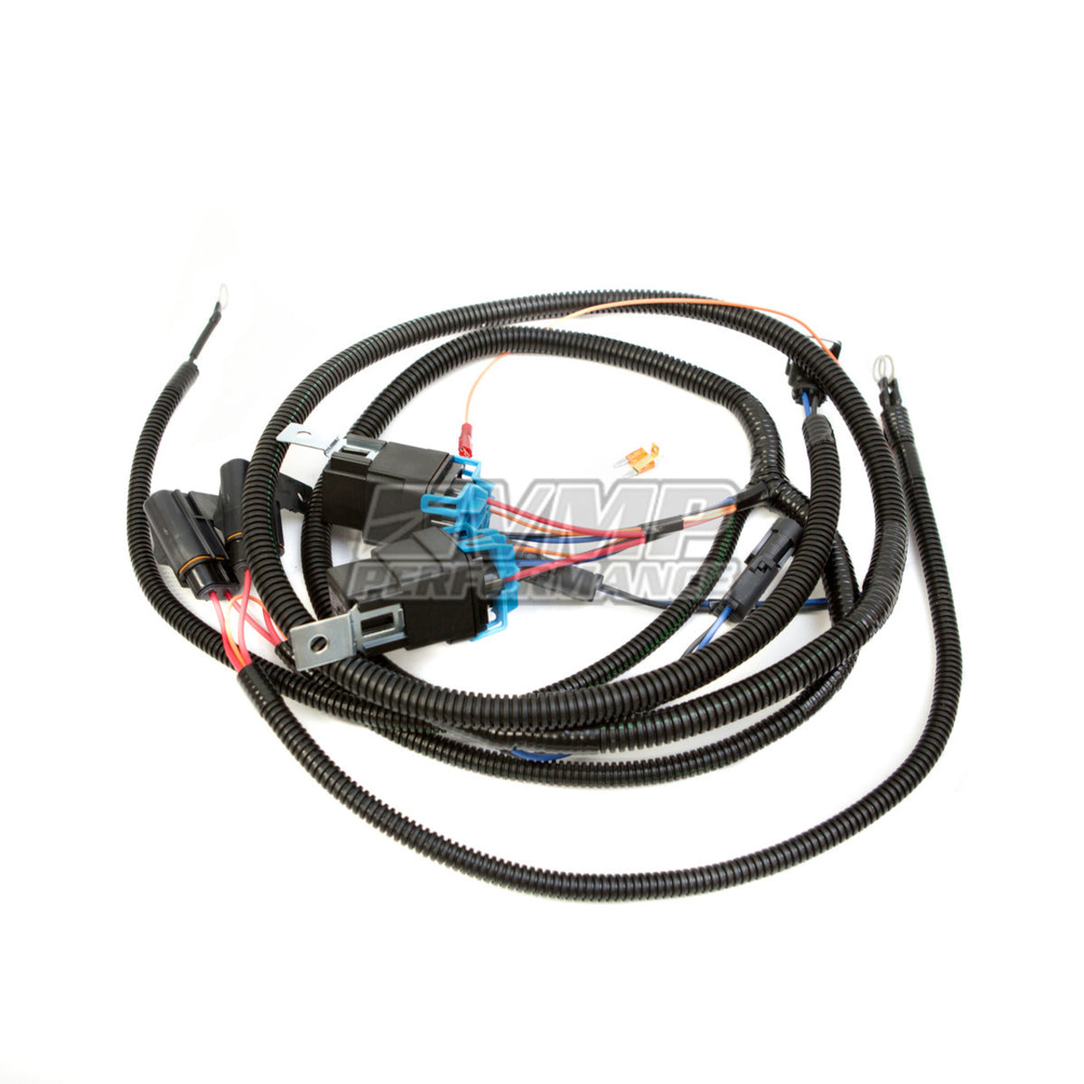 VMP Superchargers Dual Fan Plug & Play Heat Exchanger Replacement Harness (2015 - 2024 Coyote 5.0) ENC006