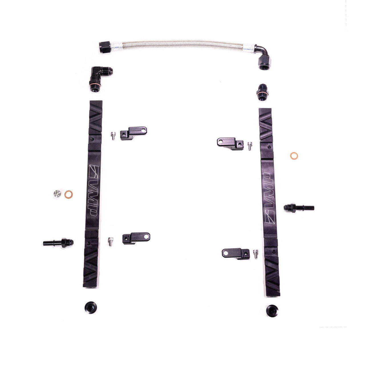 VMP Billet Fuel Rail Kit for Predator Swap (2018 - 2025 Mustang GT) VMP-ENF059