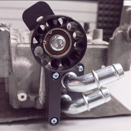 VMP Superchargers Coolant Manifold w/AUX Idler Built In 1" Flow Tubes (2007 - 2014 Shelby GT500) SUC056