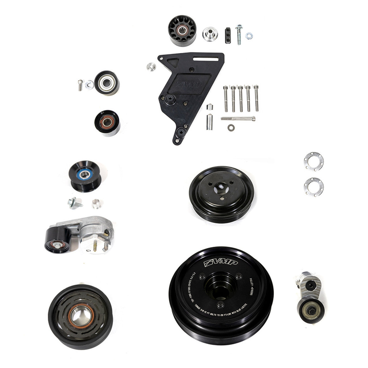 VMP 10 Rib Full Fead Kit (2011-2017 Gen3R Supercharged Coyote w/ AC - 20% OD) VMP-SUP031