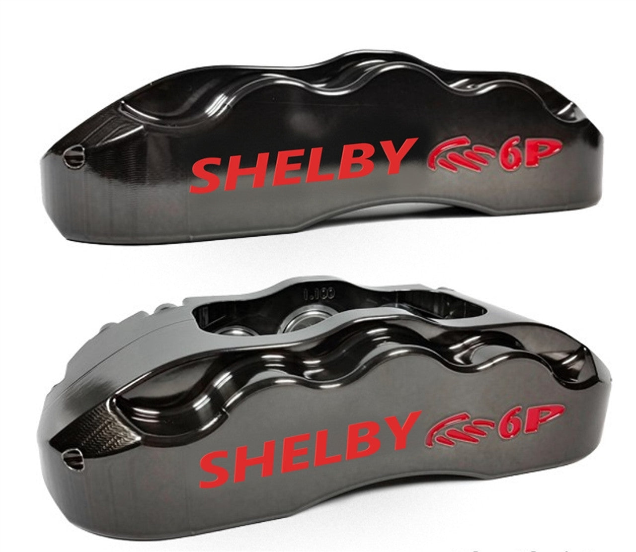 Shelby American Baer Shelby Pro Plus Brake System Rear - Black w/Red Lettering (2005 - 2014 Mustang / 2005 - 2014 Shelby) Z28-4262176