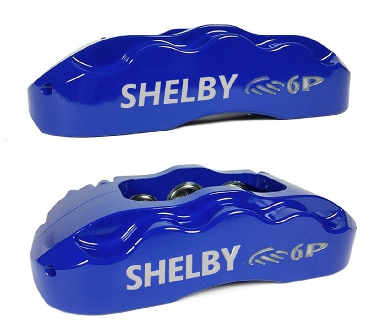 Shelby American Baer Shelby Pro Plus Brake System Rear - Blue w/Silver Lettering (2005 - 2014 Mustang / 2005 - 2014 Shelby) Z28-4262176