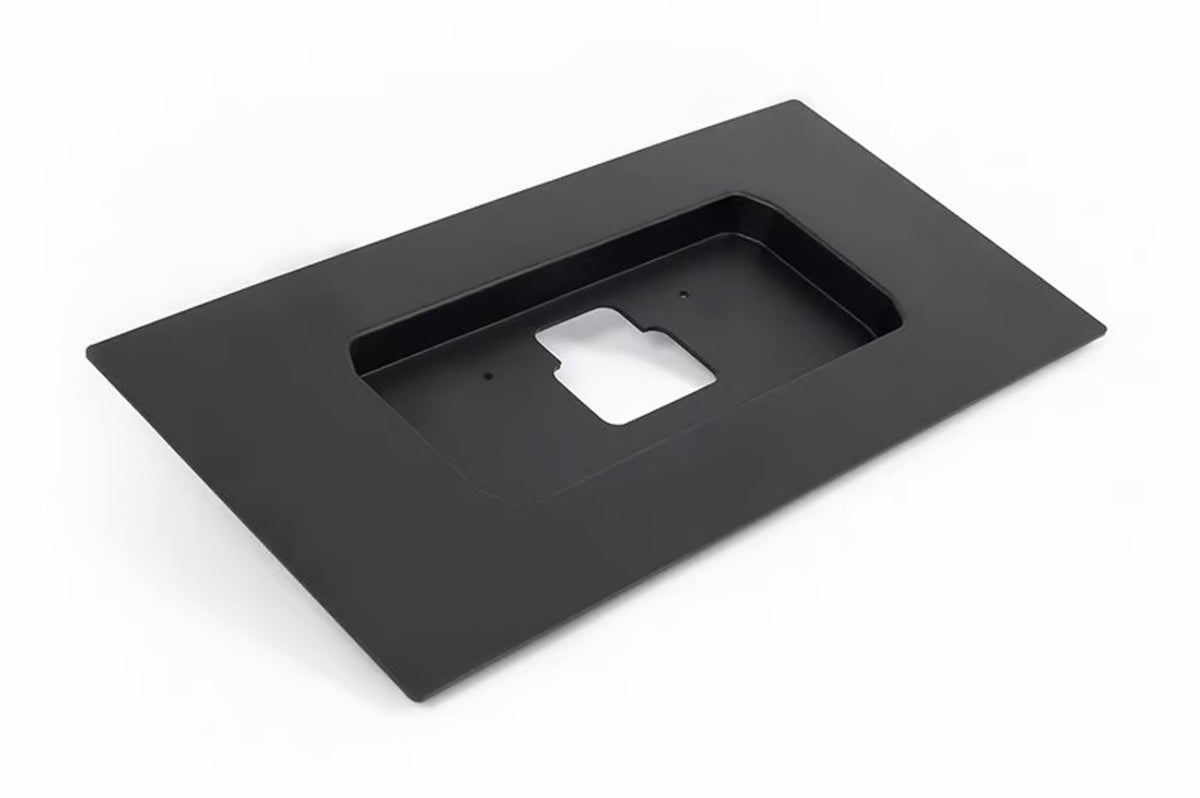 Haltech UC-10 Moulded Panel Mount 250x500mm (10x20in) - Black UV Stabilised ABS Plastic - HT-060091