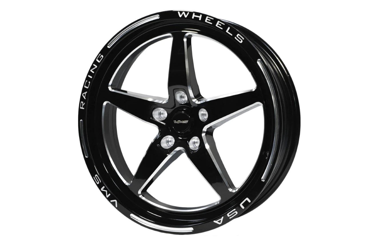 VMS 18X5 Front Street Drag Race Wheel (2005-2023 Mustang / 2024 Mustang) VWST014